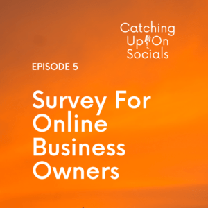 Marketing podcast - Episode five, survey